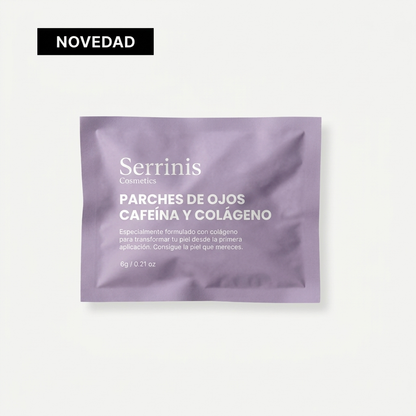 Parches de hidrogel corrector - Cafeína, colágeno, niacinamidas
