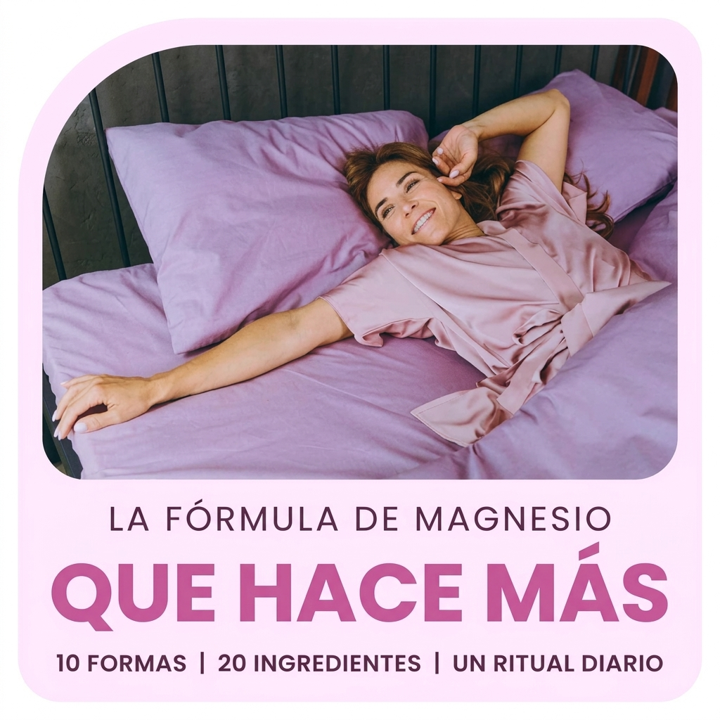 Complejo de Magnesio para Mujeres — Fórmula 20 en 1 Serrinis