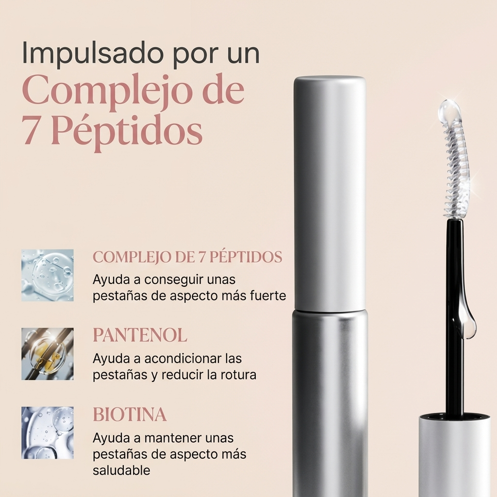 Sérum Coreano Crece-Pestañas con Doble Aplicador
