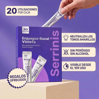 Serrinis Blanqueador Morado